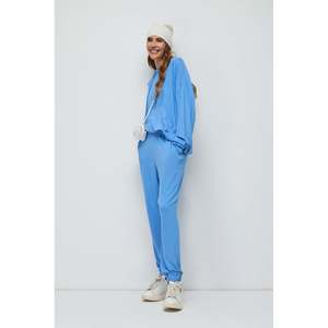 Pantalon de jogging pour femme en viscose/polyester, doux au toucher, sans plis, pour l'extérieur - Product Image 3