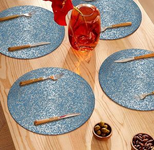 Sets de table en perles de verre faits à la main pour hôtel ou restaurant Article décoratif de table à l'aspect royal et tapis et tampons d'idée cadeau - Product Image 3