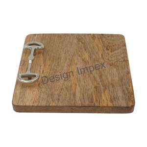 Cheval Bit Poignée Plat De Service En Bois Plateau De Cuisine Et Planche À Découper Utilisations Multifonctionnelles Maison Ustensiles De Cuisine Accessoires À Vendre - Product Image 3