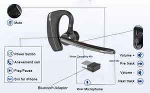 Không Dây <span class=keywords><strong>Bluetooth</strong></span> 5.1 Âm Nhạc Tai Nghe Duy Nhất Thể Thao Stereo Tai Nghe Handfree Headphone Với Bt Dongle Cho <span class=keywords><strong>PC</strong></span> - Product Image 2