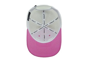 Gorras de camionero con logotipo bordado de lobo personalizado, sombreros deportivos rosas, ajuste ajustable, sombreros deportivos al aire libre Unisex, proveedor de Vietnam - Product Image 5