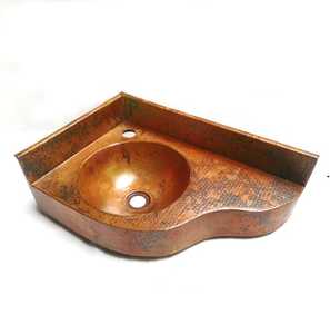 Fregadero de Cocina de Diseño Clásico Cuadrado, Fregadero de Baño de Cobre de Primera Calidad, Gran Venta, para Uso Decorativo - Product Image 4