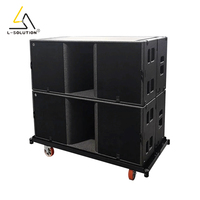 Subwoofer étanche double passif 18 pouces KS28, puissance de pointe 9600W, son extérieur pour DJ et système Line Array (compatible K210)