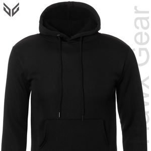 Sweat à capuche tendance coupe ajustée de haute qualité pour hommes Dernier design Doublure intérieure en polaire durable Motif solide Teint uni Technique pour - Product Image 6