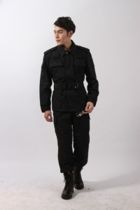 ชุดเครื่องแบบยามรักษาความปลอดภัยทางยุทธวิธีของผู้ชายชุดเสื้อผ้าแนวสตรีทแขนยาวระบายอากาศได้ดีขนาดพิเศษ - Product Image 3