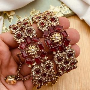 New Designs Customized Women's Jewelry Sets 2025 Handmade Antique Gold Plated Bangles For Women Fashion Bangles Openable Adults - Product Image 5