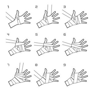 Vendas de Boxeo y Muay Thai de Algodón y Silicona de 3/5 Metros, Vendaje Elástico Transpirable para Entrenamiento de Kick Boxing - Product Image 5