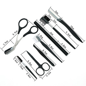 Usine d'outils de beauté, vente en gros de pinces à épiler de précision à pointe pointue et inclinée, pinces à double extrémité pour les sourcils et - Product Image 2