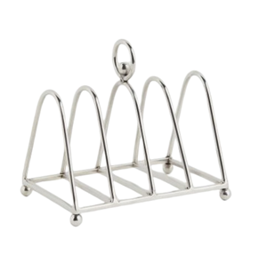 Estante de almacenamiento de pan de mesa de último diseño, estante y soporte para tostadas de acero inoxidable para el hogar y la cocina - Product Image 4