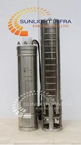 Pompe solaire submersible SUNLIGHT INFRA ENERGY 20 CV fiable pour l'agriculture, transfert d'eau à haut débit, en métal – Vente en gros - Product Image 2