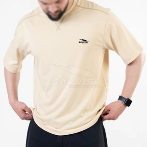 T-shirt surdimensionné de dernière génération 2025, bonne qualité, vêtements décontractés, t-shirts en coton et polyester, t-shirt surdimensionné à vendre - Product Image 4