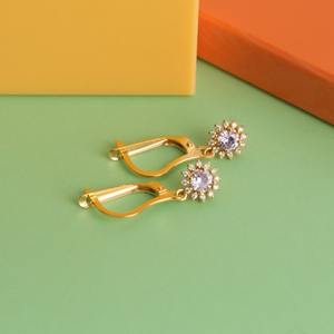 Pendientes de Plata de Ley 925 con Topacio Blanco, Joyería Hecha a Mano, Estilo Bohemio, para Mujer, Regalo de Boda para Esposa - Product Image 5