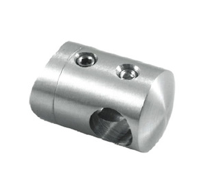 Chất Lượng Cao Thép Không Gỉ 304 316 12Mm Vòng Ống Joiner Lan Can Lan Can Lan Can Crossbar Chủ - Product Image 2