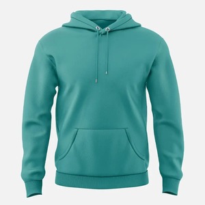 <b>Men's</b> Blank Hoodie Plain <b>Pullover</b> Hoodie Cotton Fleece Hooded Sweatshirt Oversized Unisex Hoodie Wholesale Custom Hoodie - Product Image 5