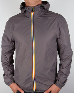 Vestes de sport décontractées uniforme d'entreprise col montant personnalisé coupe-vent d'extérieur léger et imperméable pour hommes avec logo - Product Image 6