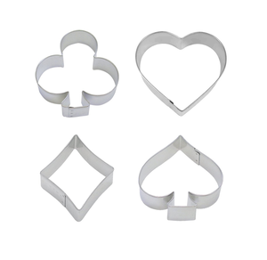 Joli coupe-gâteau design en acier inoxydable fait à la main aliments et boissons cuisine biscuits outils top conception - Product Image 3