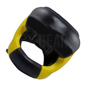 Protector de cabeza de boxeo ajustable con protección para orejas, mejillas y mentón adecuado para varias Artes Marciales - Product Image 2