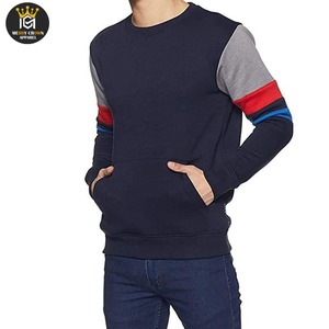 เสื้อสเวตเตอร์สำหรับผู้ชายดีไซน์แบบกำหนดเองสีคอกลมสำหรับฤดูหนาว - Product Image 5