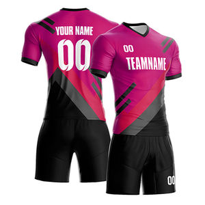2025 nouvelle impression gratuite Logo équipe de football porter pas cher maillot de sport personnalisé nouveau modèle dernières conceptions de maillot de football uniforme de football - Product Image 6