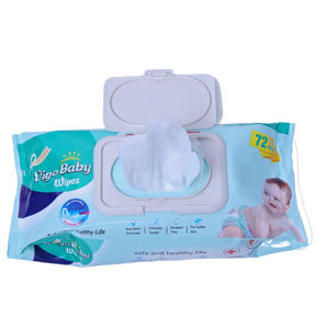 Toallitas húmedas para bebés de tela Extra suave de alta absorción con diseño suave y agradable para la piel para la limpieza diaria del hogar - Product Image 4