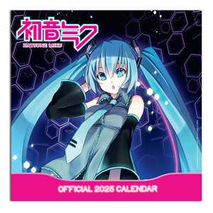 Calendrier Perpétuel 2025 Hatsune Miku pour Mur et Table, Utilisation au Bureau avec Horloge et Design Imprimé - Product Image 4