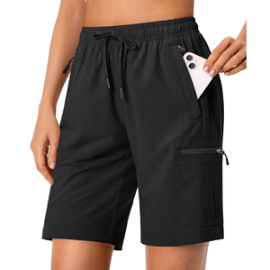 Summer Sports Wear Running Joggers Shorts Pour Femmes Gym Workout Waistband Loose Fit Casual Soft Cotton Women's Shorts - Product Image 4