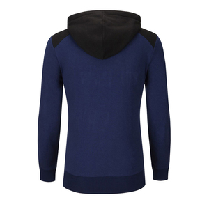 Vente en gros Survêtement uni en coton avec logo personnalisé Anti-boulochage Survêtement de sport marron coupe ajustée pour homme - Product Image 3