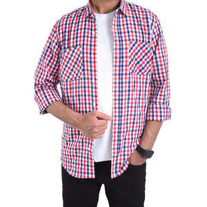 Camisa informal de diseño profesional para hombre, botón de cuello mandarín, rayas de un solo pecho, 100% algodón, tejido antiarrugas para otoño - Product Image 3