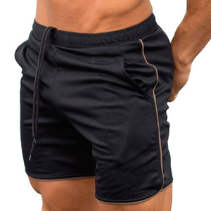 Pantalones cortos deportivos de entrenamiento de gimnasio para hombre, secado rápido, cintura alta, sublimación personalizada, diseño liso de verano, Material de poliéster y LICRA - Product Image 1