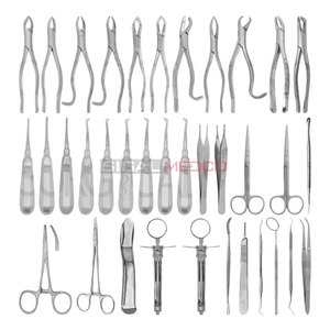 36 Pcs Oral Dental Extraction Surgery Set German Stainless Steel Manual CE Certified ISO9001/ISO13485 Deep Instruments Surgical - Product Image 5