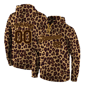 Sudadera con capucha de sublimación de camuflaje, jersey de mezcla de algodón de diseño personalizado con bolsillo de canguro, sudaderas con capucha para adultos jóvenes - Product Image 2