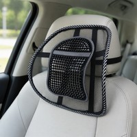 Bantal Penyangga Leher Sandaran Kepala Mobil yang Dapat Disesuaikan, Jaring Bernapas, Ergonomis, Cocok untuk Semua Jenis Kursi