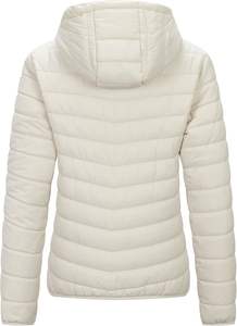 Outdoor Ventures Manteau d'hiver matelassé à fermeture éclair complète pour femmes imperméable à l'eau Veste bouffante à fermeture éclair complète Capuche en coton sur le devant - Product Image 6
