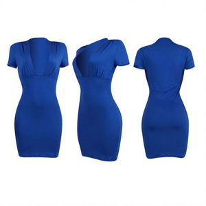 เดรสผ้าซาตินทรงเอไลน์สไตล์วินเทจสำหรับงานปาร์ตี้ พิมพ์ลายยาวประดับคริสตัล คอแบบผูก สายรัดเอว ไซส์ XS-XL คอลเลคชั่นใหม่ประจำฤดูร้อน - Product Image 2