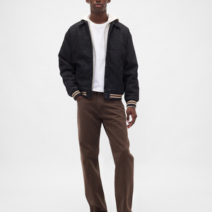 Pantalons jeans qualité supérieure pour hommes Jeans baggy personnalisés Jeans coupe décontractée en denim pour hommes Pantalon cargo décontracté pour entraînement jambe droite OEM - Product Image 4