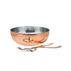 Cuenco de Metal decorativo tradicional hecho a mano, diseño curvo pulido con espejo Vintage, técnica personalizada para uso en fiestas - Product Image 2