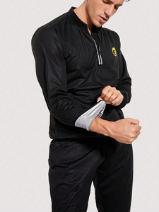 Men Custom Logo Men Two Piece Sets Sports Wear Joggers Set Men <b>Tracksuit</b> Set With Side Stripe Gym Training <b>Tracksuits</b> - Product Image 2