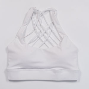 2023 stock prêt yoga soutien-gorge athlétique gym course sport soutien-gorge femmes fitness entraînement haut sans couture fitness sport soutien-gorge croix sangle arrière - Product Image 2