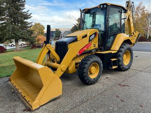 Utilisé pour 4WD Backhoe Loader-Diesel Jaune Faible consommation de carburant Garantie 1 an à vendre - Product Image 2