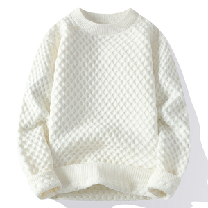 2024 gros haute qualité coton hommes pulls respirant grande taille pulls décontractés à la mode OEM haut hiver tricoté - Product Image 4