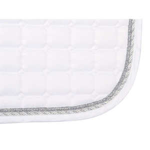 Selle de cheval de qualité supérieure en coton et polyester, rembourrage absorbant les chocs pour le dressage, le saut d'obstacles, personnalisable, équitation - Product Image 4