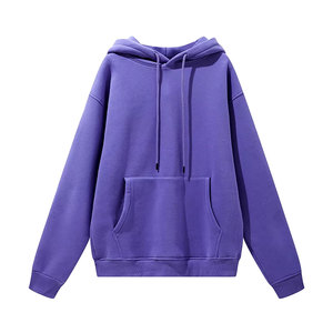 Sudadera con capucha holgada de algodón para mujer, Sudadera con capucha holgada, jersey básico a la moda con lavado ácido, sudaderas con capucha - Product Image 5