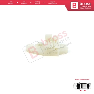 Clips de réparation de lève-vitre V1BWR151 pour porte avant ou arrière gauche pour Scenic Grand Scenic MK2 JM0/1 2003-2009 8200118777 - Product Image 3