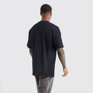 เสื้อยืดผู้ชายสีพื้น - ผ้าฝ้าย/โพลีเอสเตอร์คุณภาพสูง ระบายอากาศได้ดี แขนสั้น ออกแบบเองได้ MOQ ต่ำ มีทุกขนาด - Product Image 2