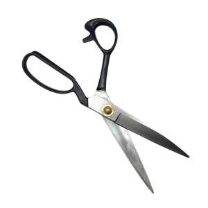 Grandes ciseaux à tissu en acier inoxydable de 11 pouces, tranchantes, robustes, idéales pour les couturiers, ciseaux de tailleur - Product Image 3