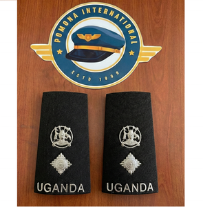 Épaulettes de grade militaire d'Ouganda |   Épaulettes personnalisées |   Rangements pour uniformes |   Épaulettes d'épaule uguandaises - Product Image 1