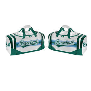 Sacs de sport de baseball personnalisés de haute qualité Équipement de sport portable de grande capacité avec couleur unie imperméable à l'eau à vendre - Product Image 6