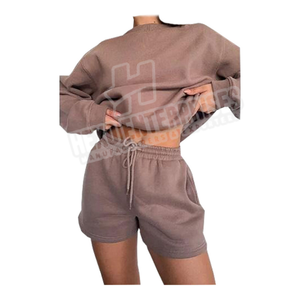 2025 vente en gros Logo personnalisé imprimé été à manches courtes hauts motard Streetwear tenue 2 pièces ensemble femmes ensembles courts - Product Image 2