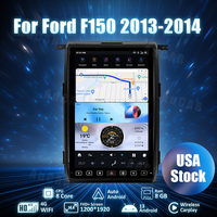 Aucar 14.4 "GPS Navigation Tesla Android 13 Autoradio Auto Stéréo Voiture Lecteur DVD Unité Principale pour Ford F150 F250 Raptor 2013-2014
