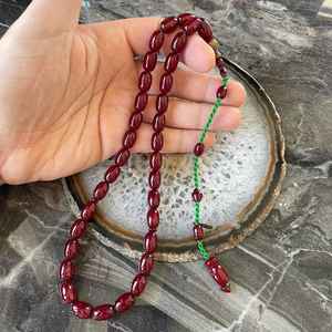 Cuentas de oración artesanales de resina Tasbih Misbaha islámica de lujo con precio asequible - Product Image 2